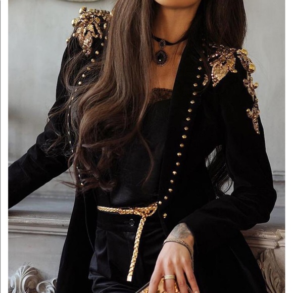 ***SOLD*** Embellished Blazer *Worn Once* - Picture 3 of 6